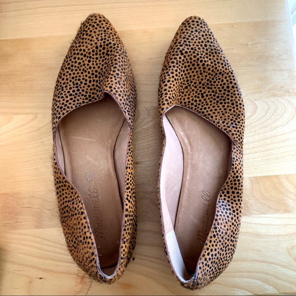 Madewell Lizbeth Flat in Dotted Calf Hair - Picture 4 of 6